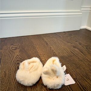 Bonpoint Cozy Cream Bunny Slippers